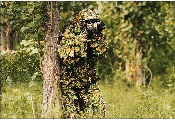 3D Maple Leaf Hunting Ghillie Suits . - All Hail Express