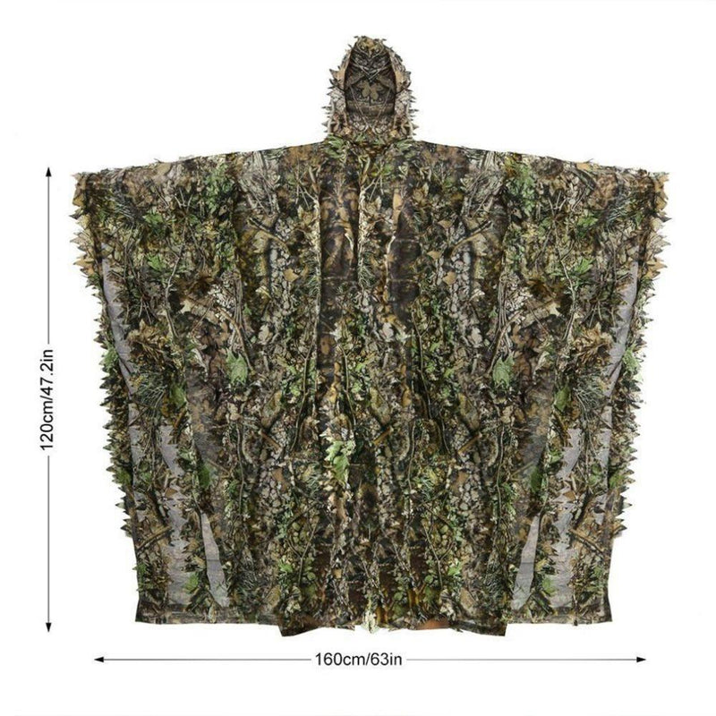 Camouflage Ghillie Poncho
