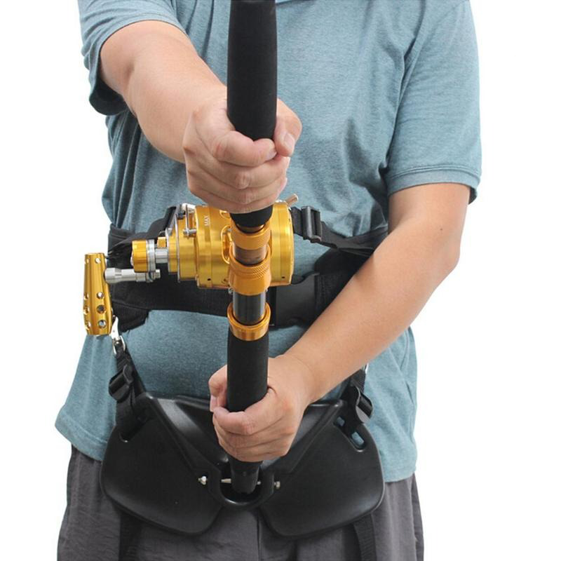 Adjustable Fishing Rod Holder Waist Belt