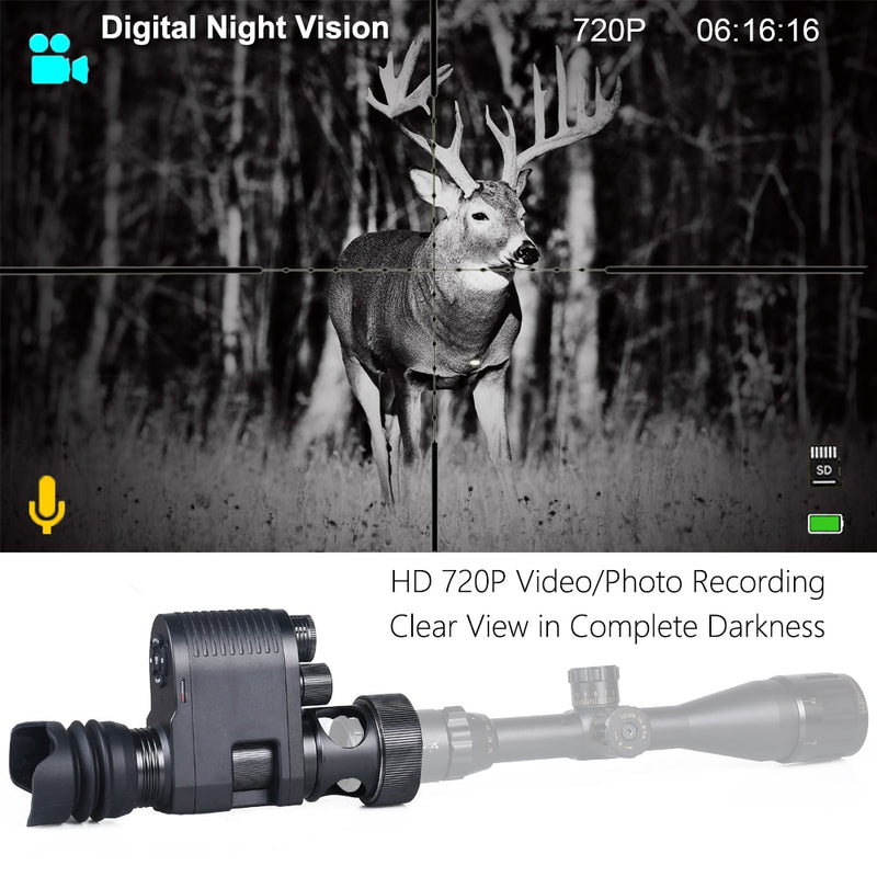 NightPal™ TF3 - Night Vision IR W/ HD Video Recording Gen 3