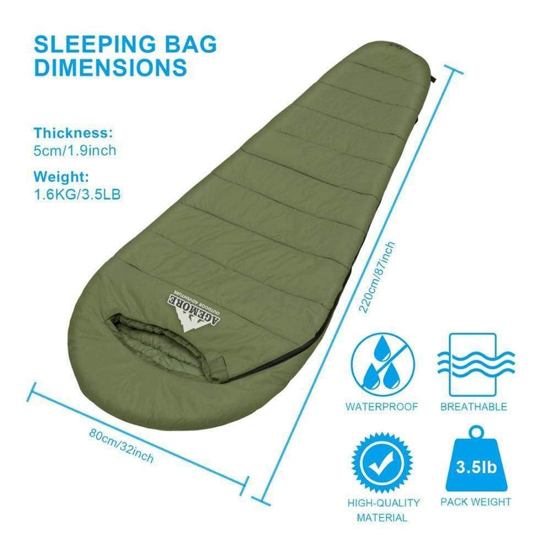 NightPal - Waterproof Heated Sleeping Bag