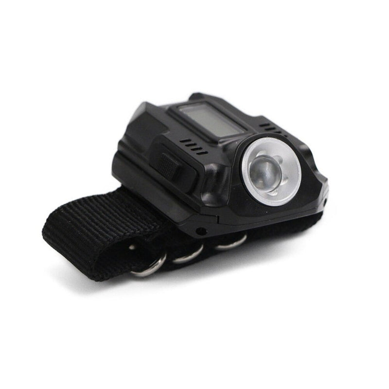 Tactical LED Rechargeable Wrist Flashlight