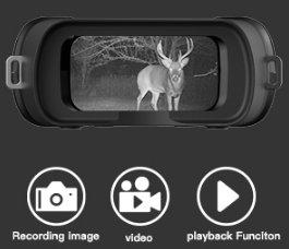 NIGHTPAL™ Binoculars Night Vision Goggles with Digital Infared Vision Camera