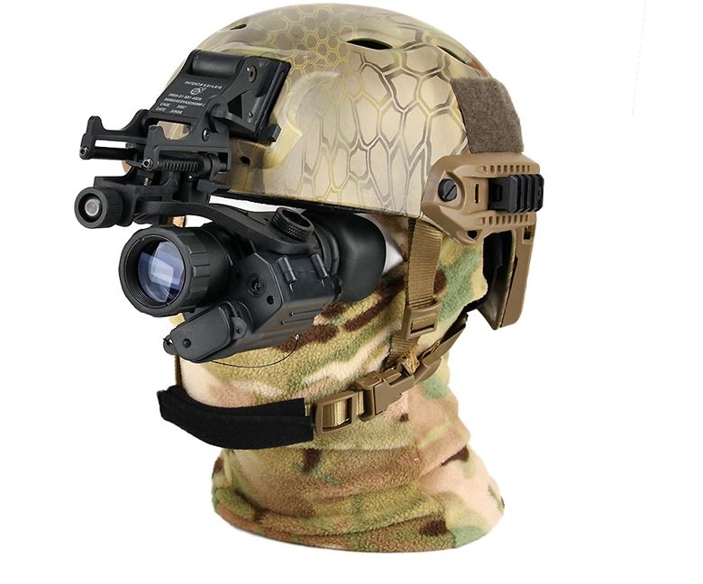 NightPal™ - PVS-14 IR   Night Vision Goggles with J-Arm for Helmet