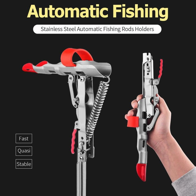 Full Adjustable Auto Catcher Fishing Rod Holder